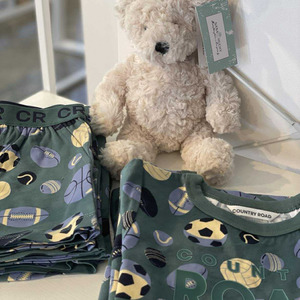 Clothing 1: Country Road Ball Sport PJ Set (Pine Green)