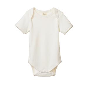 Nature Baby Organic Cotton S/S Bodysuit (Natural)
