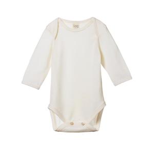 All Baby Clothing Full Price: Nature Baby Merino L/S Bodysuit (Natural)