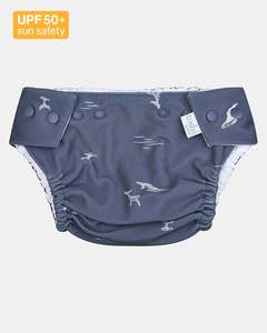 Toshi Swim Nappy (Whales)