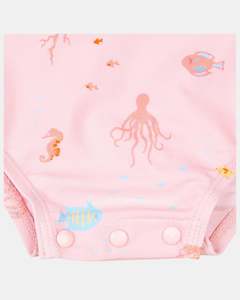 Toshi Swim Nappy (Coral)