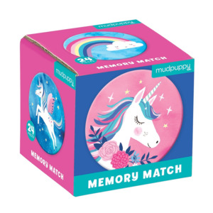 Mudpuppy Memory Match Game (Unicorn Magic)