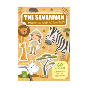 Sassi Stickers & Activities Book (The Savannah)