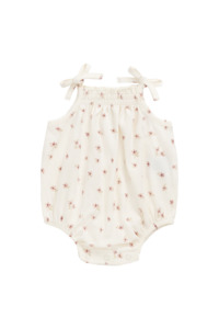 Jamie Kay Cassie Playsuit (Simple Flowers Egret)