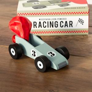 Gift Ideas For Pre Schoolers: Rex London Wooden Balloon-Powered Racing Car