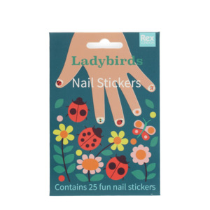 Rex London Nail Stickers (Ladybird)