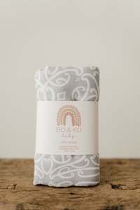 Bo & Ko Baby Koru Pepi Wrap (Blue)