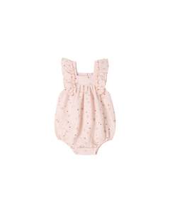 Clothing Baby Playsuits Rompers: Quincy Mae Maya Romper (Heart Confetti)