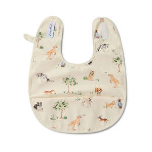 Snuggle Hunny Kids Bib Waterproof (Dog Park)
