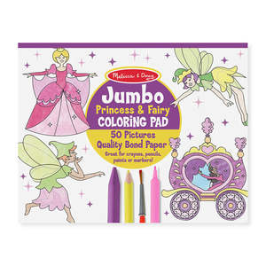M&D Colouring Pad (Princess & Fairy)