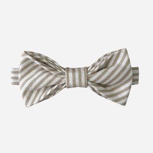 Love Henry Boys Bow Tie (Beige Pinstripe)