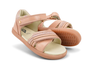 Footwear Sandals: Bobux I Walk Magic Sandal (Dusk Pearl)