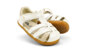 Footwear Sandals: Bobux Step Up Cross Jump Sandal (Moon Pearl)