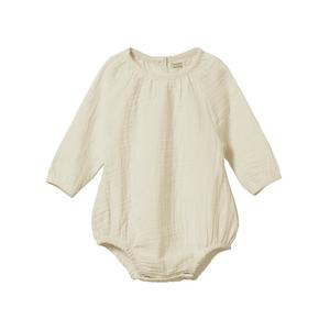 Nature Baby Meadow Bodysuit Muslin (Natural)