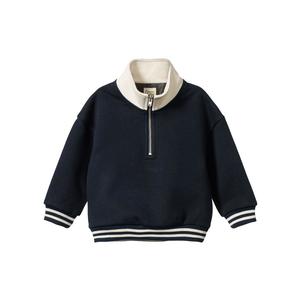 Nature Baby Organic Cotton Camper Sweatshirt (Navy)