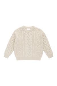 Jamie Kay Sawyer Knit Jumper (Vanilla)
