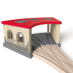 Gift Ideas For Pre Schoolers: Hape Train Big Engine Shed