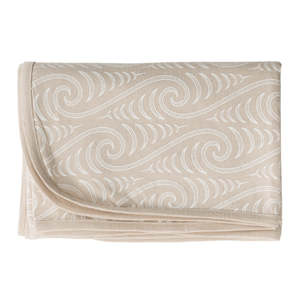 Gift Ideas For New Baby: Woolbabe x Bo & Ko Swaddle Blanket (Ngaru)