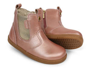Bobux I Walk Jodhpur Boot (Rose Gold)