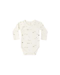 Quincy Mae Side Snap Bodysuit (Farm)