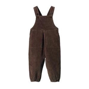 Nature Baby Teddy Overalls (Pinecone)