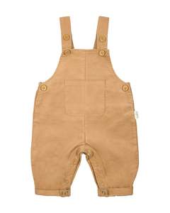 Toshi Corduroy Quincy Overalls (Driftwood)