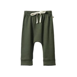 Nature Baby Merino Drawstring Pants (Thyme)