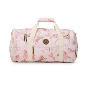Crywolf Packable Duffel Bag (Blush Ponies)
