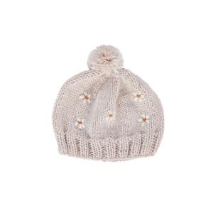 Acorn Daisy Beanie (Oatmeal)