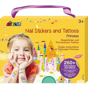 Princesses Fairies: Avenir Nail Stickers & Tattoos (Princess)