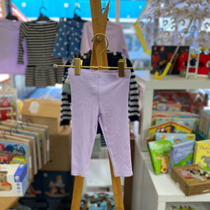 Country Road Solid Rib Legging (Lilac)
