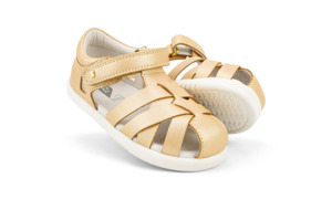 Bobux I Walk Tropicana II Sandal (Pale Gold)