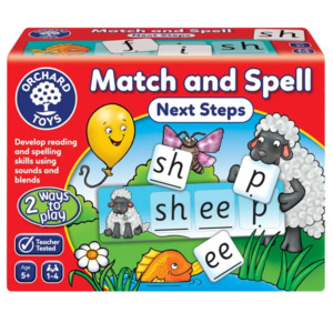 Gift Ideas For 5 7 Years: Orchard Toys Match & Spell Game (Next Steps)