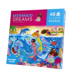 Croc Creek 48 Pce Floor Puzzle (Mermaid Dreams)