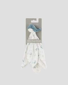 Little Linen Lovie/Comforter (Wally the Whale)