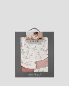 Little Linen Jersey Bib 5pk (Harvest Bunny)