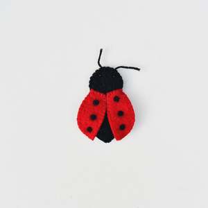 Gift Ideas For Pre Schoolers: Tara Treasures Felt Ladybug Finger Puppet