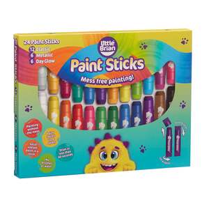Gift Ideas For Pre Schoolers: Little Brian Paint Sticks Assortment (Set of 24)