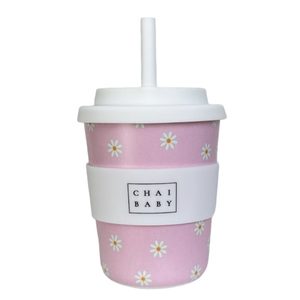 Chai Baby Reusable Kids Cup 240ml (Delightful Daisy)