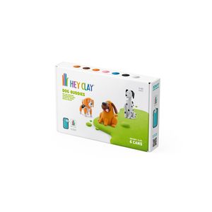 Hey Clay Dog Buddies - Labrador Nom Nom, Dalmatian Turbo, Beagle Walkie (6 Cans)