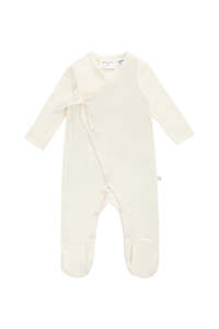 Merino Kids Wrap Onepiece (Cloud)