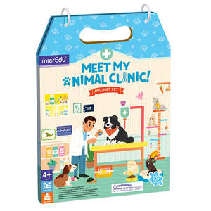 Mieredu: Mier Edu Meet My Animal Clinic Magnet Set
