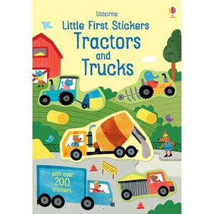 Gift Ideas For Pre Schoolers: Usborne Little First Stickers Book (Tractors & Trucks)