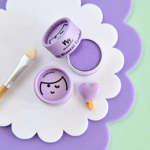 Gift Ideas For Pre Schoolers: No Nasties Kids Eco Pressed Eyeshadow Powder (Purple)