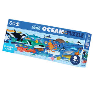 Gift Ideas For Pre Schoolers: Croc Creek 60pc Super Duper Long Floor Puzzle (Ocean)