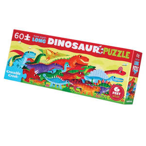 Croc Creek 60pc Super Duper Long Floor Puzzle (Dinosaur)