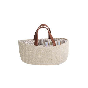 Gift Ideas For New Baby: Nestling Nappy Caddy (Dark Natural Melange)