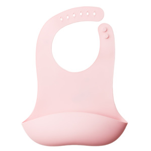 Nestling Silicone Bib (Dusty Pink)