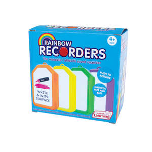 Rainbow Recorders (Set of 4)