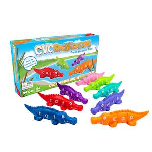 Letter Sounds Phase 2: CVC Spelligators